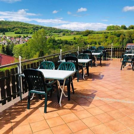 Cafe Pension Sonnenkanzel Staatsbad Brückenau Екстериор снимка