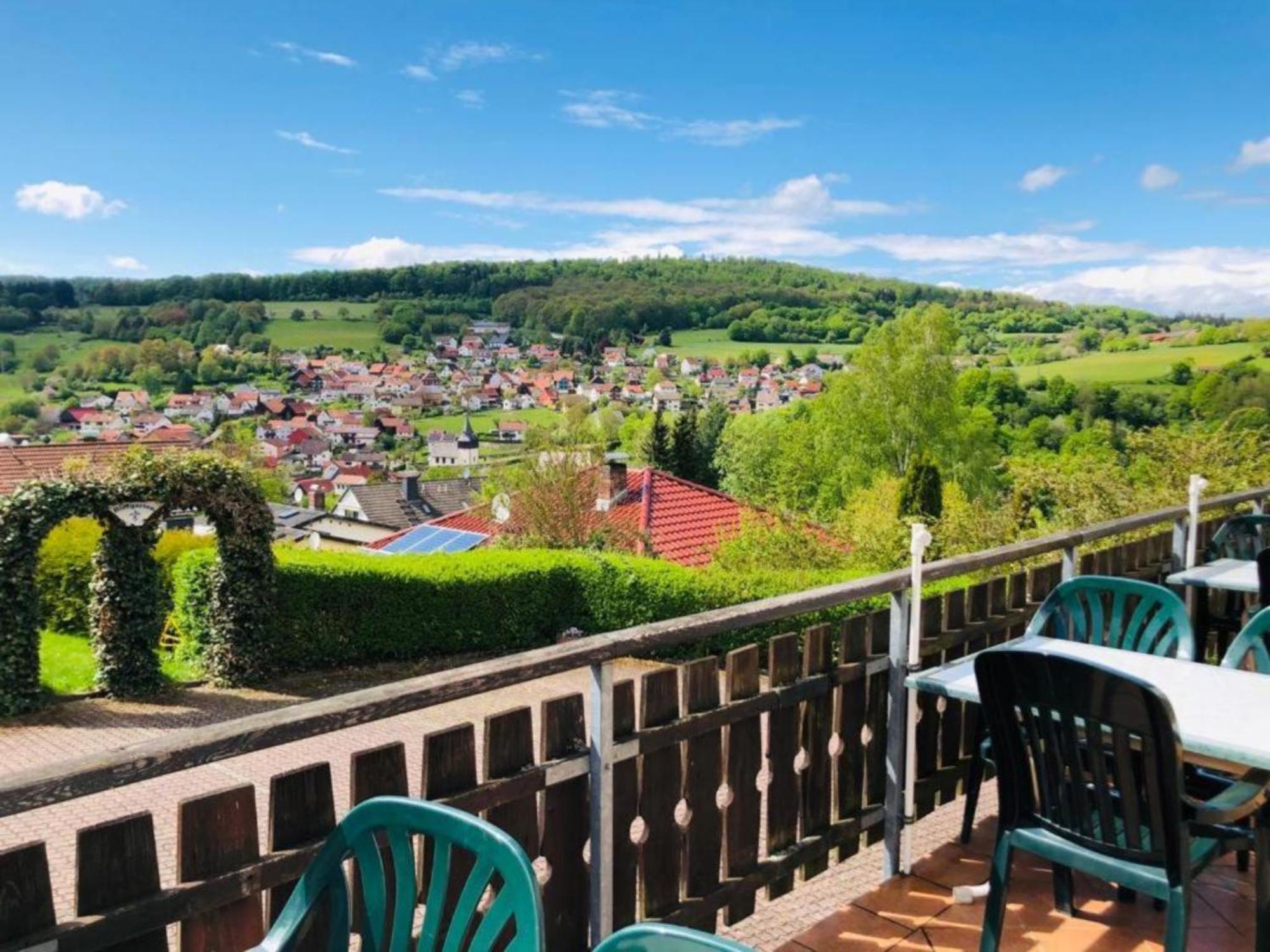 Cafe Pension Sonnenkanzel Staatsbad Brückenau Екстериор снимка
