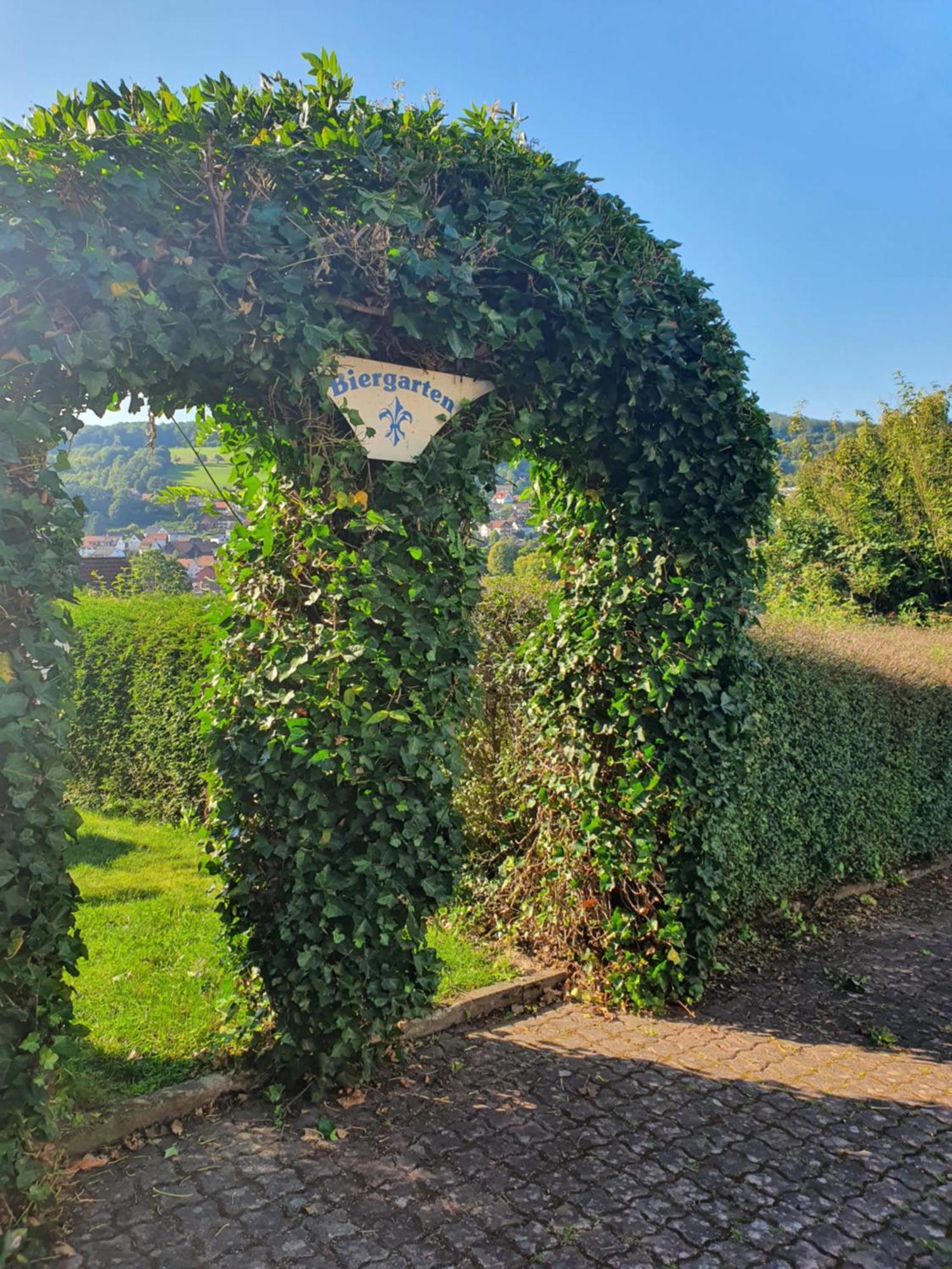 Cafe Pension Sonnenkanzel Staatsbad Brückenau Екстериор снимка